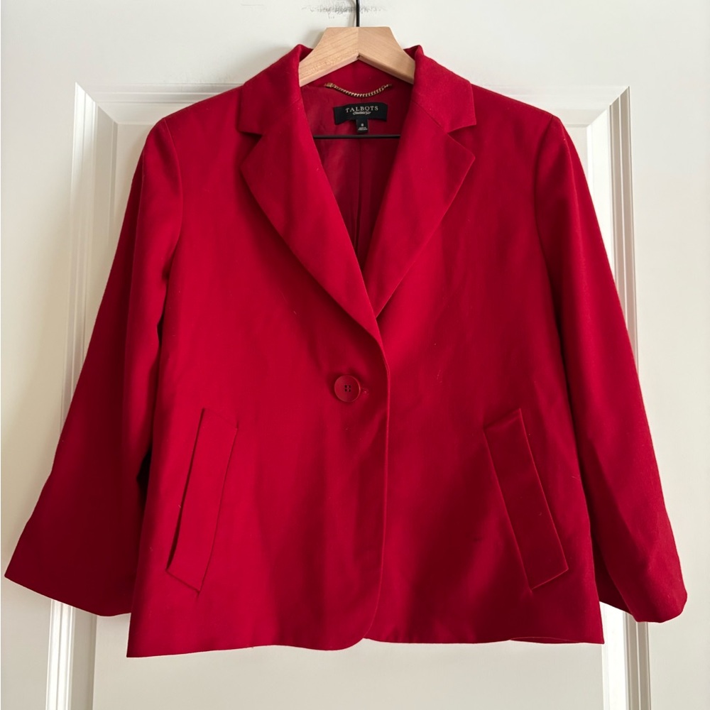 Talbots Wool Blend Women’s Blazer - Picture 2 of 4